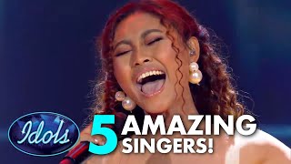 5 AMAZING Female Singers On Indonesia Ido 2019  WOW  Idols Global [upl. by Ennair]