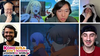 Kazuma True Potential Konosuba Season 3 Episode 6 REACTION MASHUP [upl. by Yeliab]