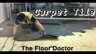 How to Install Carpet Tiles [upl. by Onitrof]