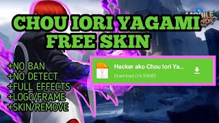 How to get Iori Yagami skin for free 100 NO BANHacker Ako TV [upl. by Rehctelf]