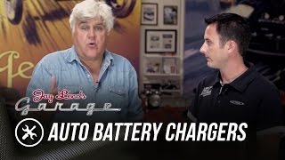 Automotive Battery Chargers  Jay Lenos Garage [upl. by Akimrehs]