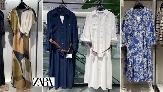 ZARA WOMEN’S DRESSES NEW COLLECTION  MARCH 2024 [upl. by Baxy]