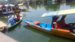 Srinagar kashmir  Boat House  Shikara Ride Vlog [upl. by Ahsehyt]