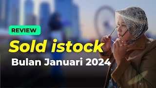 REVIEW PENJUALAN DI ISTOCK BY GETTY IMAGES BULAN JANUARI 2024 [upl. by Manfred613]