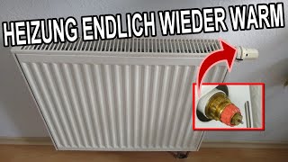 Heizkörper richtige Durchflussmenge einstellen wenn die Heizung nicht warm wird [upl. by Dnalra401]