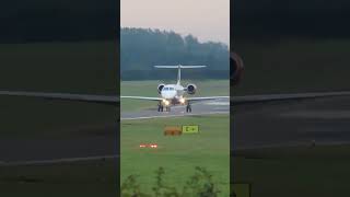 Loganair departing to Southampton from Newcastle 29092024 ncl embraer avgeek aviationdaily [upl. by Vallie]