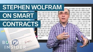 Stephen Wolfram Explains How Smart Contracts Will Work [upl. by Ornas]