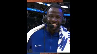 Draymond Green proclaims Warriors are WINNING the NBA Finals Called it months ago  NBA on ESPN [upl. by Arquit]