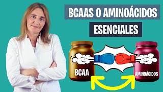 ¿Qué es mejor BCAAs o AMINOÁCIDOS ESENCIALES  Suplementos de aminoácidos  Nutrición deportiva [upl. by Xavler]