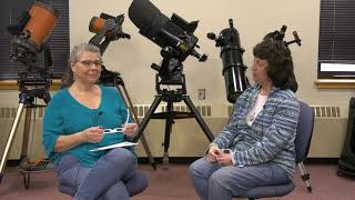 The Senior Notebook Show  CCC Observatory Solar Eclipse 2024 with Deborah Dann [upl. by Sinne]