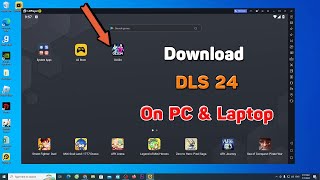 How to download Dls 24 on pc laptop  How to play dls24 game on pc [upl. by Noret539]