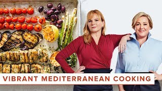 How to Make Mediterranean Favorites like Swordfish Skewers and Egyptian Barley Salad [upl. by Natsirc678]