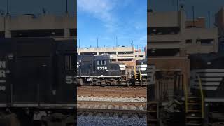 12z leaves Roanoke with operation life savior unit railway subscribe norfolksouthern fyp train [upl. by Dermot]