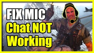 How to Fix Mic amp Party Chat Not Working in COD Black Ops 6 Voice Chat Settings [upl. by Oby]