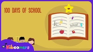 100th Day of School Lyric Video  The Kiboomers Preschool Songs amp Nursery Rhymes [upl. by Hagerman]