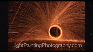 Light Painting Photography Tutorial Steel Wool [upl. by Annuahs540]