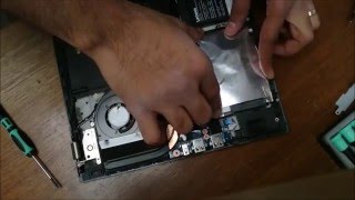 Lenovo Thinkpad W550s Laptop Hard Drive HDDSSD Replacement [upl. by Drofub]