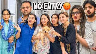 MAMA NY GHAR MAI ENTRY BND KER DE 😡  Behno Ka New Puppy Py Reaction 😍 [upl. by Yettie]