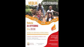 Veglia missionaria diocesana 2023 [upl. by Saticilef885]