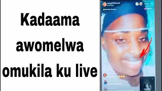 Kadama Awooma Emana Wuno Asikinye ku Live [upl. by Afatsum]