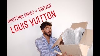 Spotting Fakes  Vintage Louis Vuitton MM Beverly Bag [upl. by Melonie]