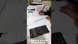 studymotivation 2hours study vlog in timelapse [upl. by Hendrika]