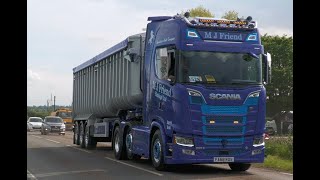 SCANIA 660S V8  M J Friend  TruckFest leave [upl. by Hawkins]