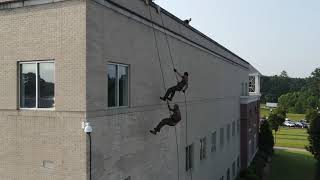 SWAT School Rappelling Training [upl. by Anawak]