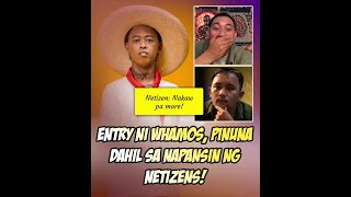 Entry ni Whamos pinuna dahil sa napansin ng netizens [upl. by Nereil]