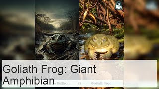 The goliath frog is a giant among frogs [upl. by Niltag]