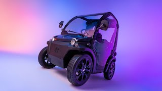 Estrima Birò Electric Quadricycle 2023 Exterior Interior [upl. by Koffman]