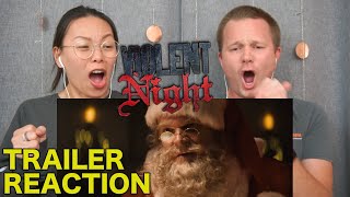 Violent Night Official Trailer  Reaction amp Review [upl. by Inoek333]