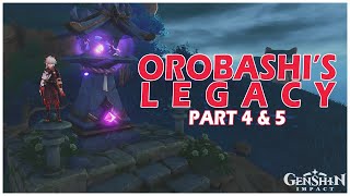 Orobashis Legacy Part 4 amp 5  Fort Mumei and Kitain Cross Spear  Genshin Impact [upl. by Assed]