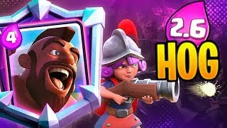 HOG 26 LADDER HIGH TROPHIES  CLASH ROYALE [upl. by Krid]