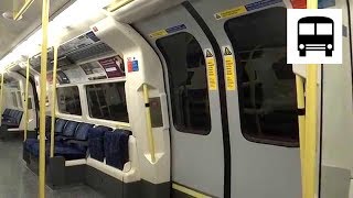 London Underground 1995 Stock  Golders Green to Hampstead Northern Line [upl. by Akerehs532]