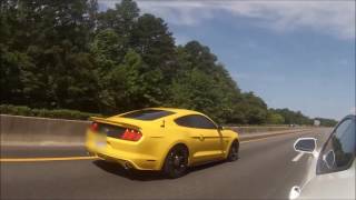 2015 Mustang GT vs 2016 Camaro SS [upl. by Monson472]