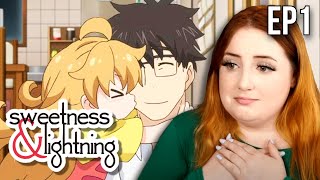 I HAVE WATERY EYES ❥ Sweetness amp Lightning Episode 1 Reaction [upl. by Aynosal]