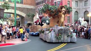 Hollywood Dreams Parade Universal Studios Singapore [upl. by Emiatej]