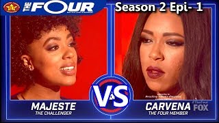 Carvena Jones vs Majeste Pearson amp RESULTS quotLove Dont Live Here Anymorequot The Four Season 2 [upl. by Oniger]