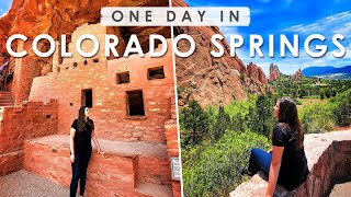 COLORADO SPRINGS ONE DAY Travel Guide  BEST Things to Do Eat amp See [upl. by Oregolac]