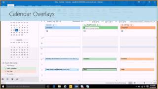 HowTo Use the Outlook 2016 Calendar [upl. by Sonahpets227]