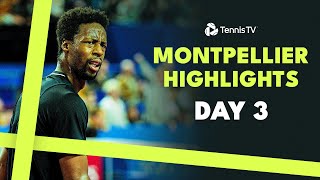 Bublik vs Shapovalov Monfils Paire amp Cobolli In Action  Montpellier 2024 Highlights Day 3 [upl. by Stegman]