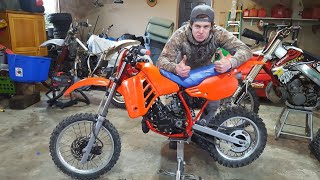 The Last PieceThe Honda Cr 80 Dirt Bike Is ALMOST Finished [upl. by Wiersma]