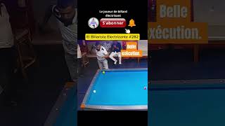 Carambole 282 Belle exécution worldbilliards 3cushionbilliards billar billiards trickshots [upl. by Thebazile]