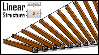 grasshopper tutorial parametric structure [upl. by Fogel763]