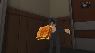 Levi loves his sandwich AOT VR [upl. by Yessej]