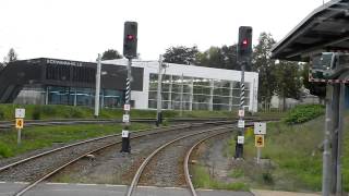 Auf Straßenbahngleisen in Zwickau mit der Vogtlandbahn [upl. by Spracklen]