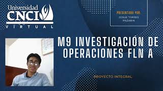 Investigación de operaciones [upl. by Fauch]