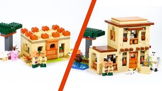 TRANSFORMING LEGO Minecraft Sets [upl. by Jones]