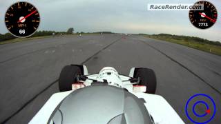 Stefan Colegrove FLR 8 SCCA FTDTop Pax Formula 500 Autocross [upl. by Kinsley967]